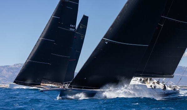 PalmaVela 2024, Day One for big boats racing: a perfect start for Galateia