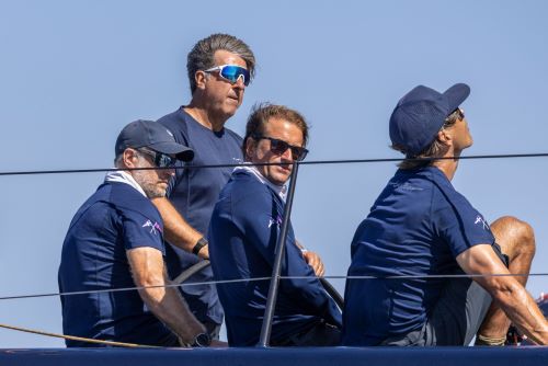 Leopard 3 claws her way back on day two of the Maxi Yacht Rolex Cup