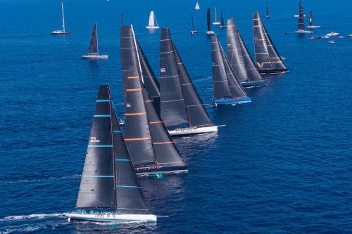 Blistering double bullet start for North Star III at the Maxi Yacht Rolex Cup